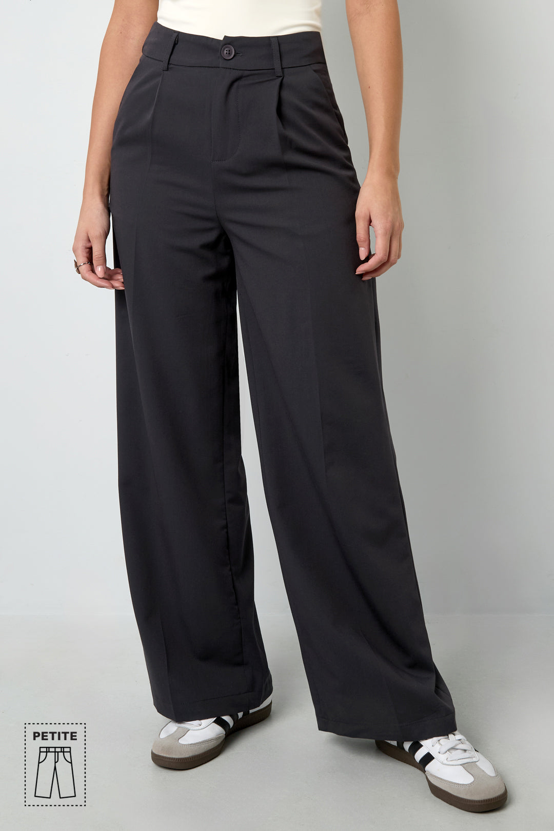 Geweven Polyestervezel Vrouwen Rechte Broek Casual Herfst/Winter