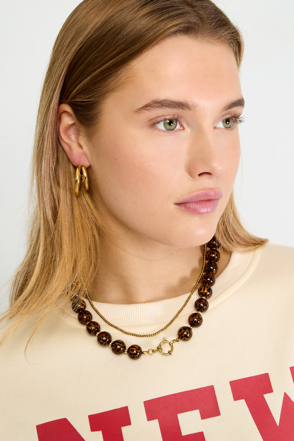 Acryl kralenkettingen Kralen Retro Daily Classic-serie Damessieraden - 16 mm