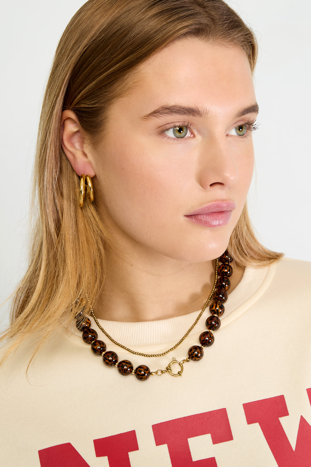 Acryl kralenkettingen Kralen Retro Daily Classic-serie Damessieraden - 16 mm