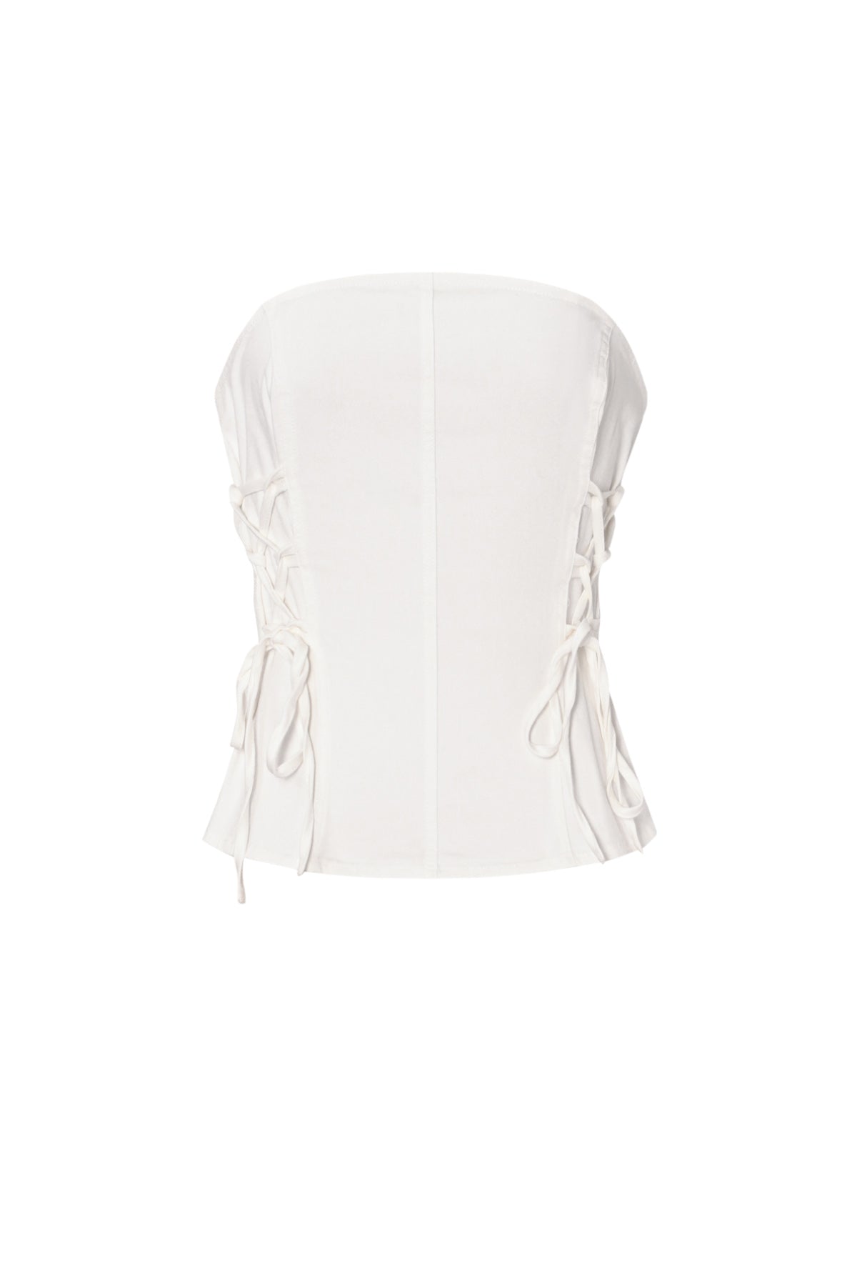 Geweven Katoen Vrouwen Denim Top Elegant Solide Kleur Lente/Zomer