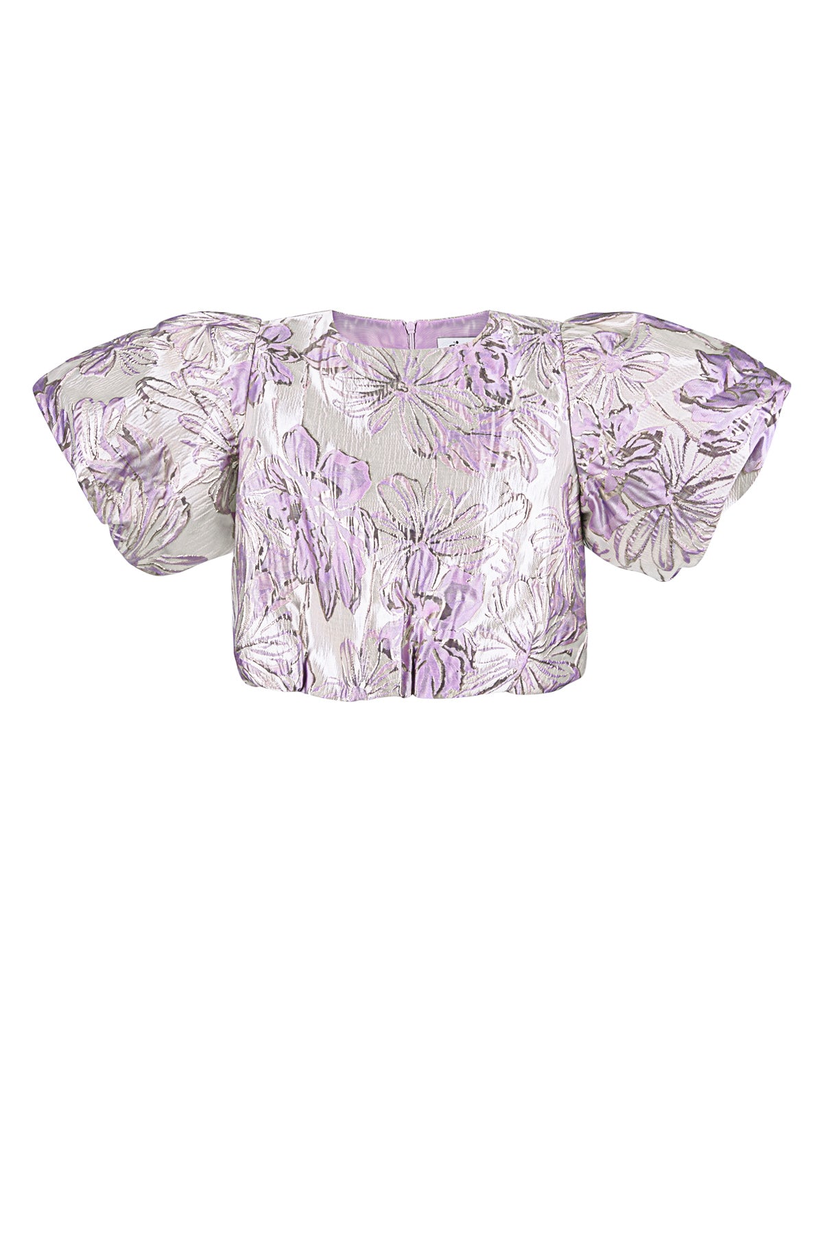 Top Puff Sleeve Bloemenprint