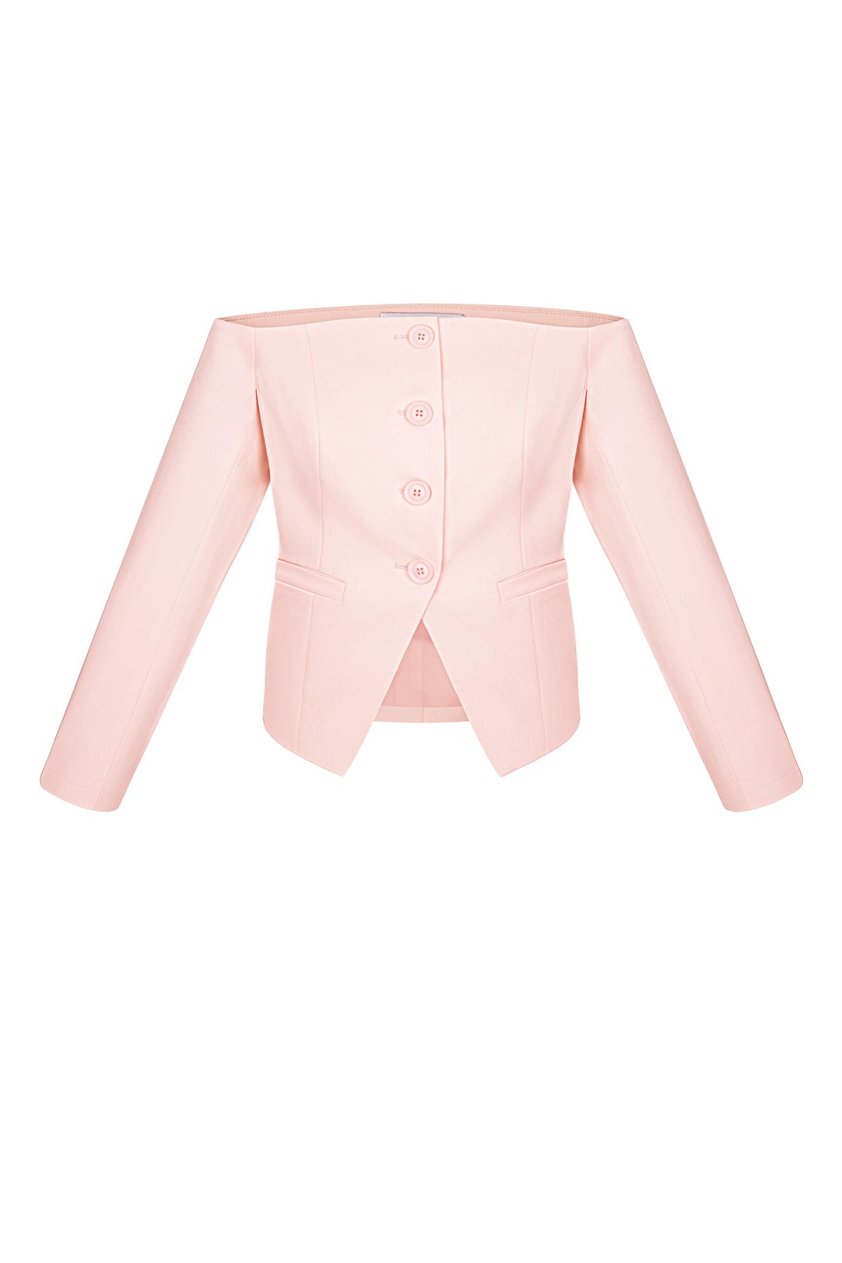 Off-Shoulder Lange Mouw Top 