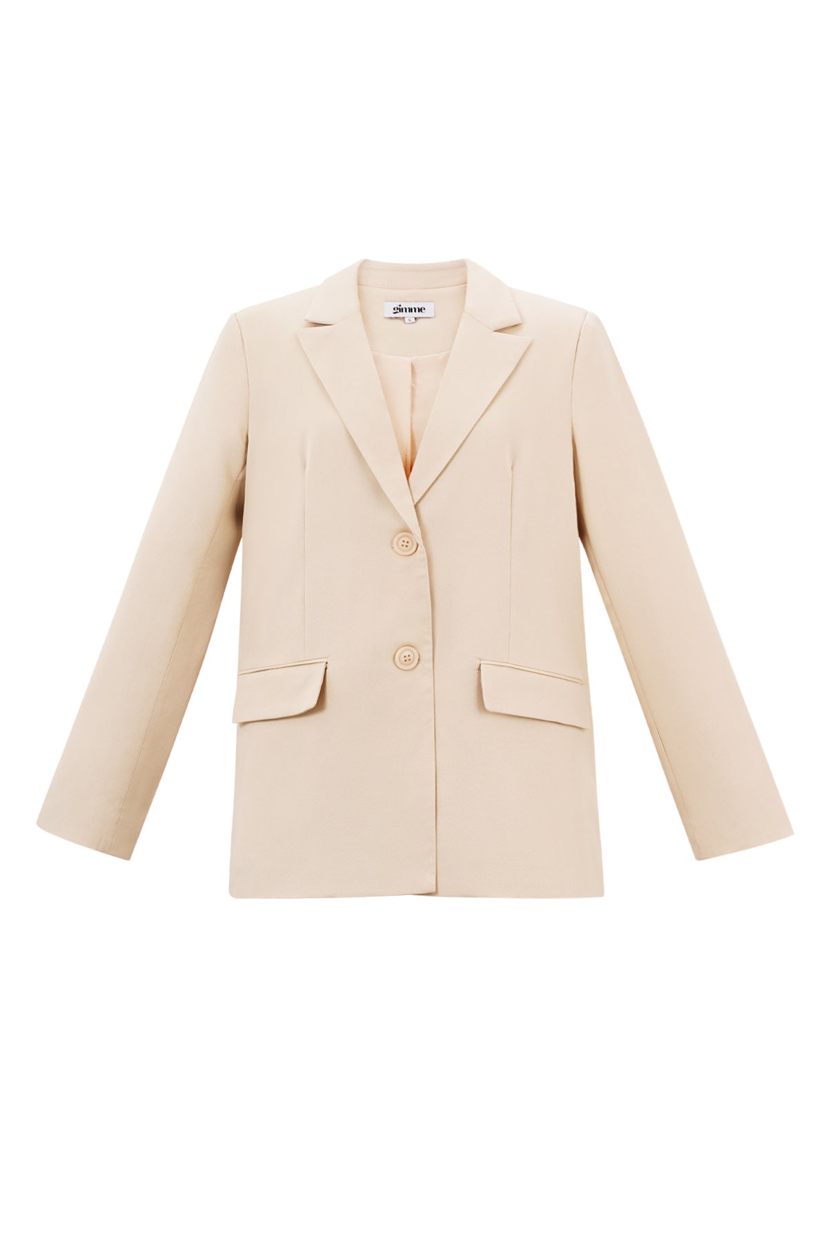 Polyester Vrouwen Suit Set Gesneden Boog Detail