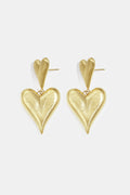 Oorbellen met hartjes, casual, dagelijks, eenvoudig, serie, damessieraden