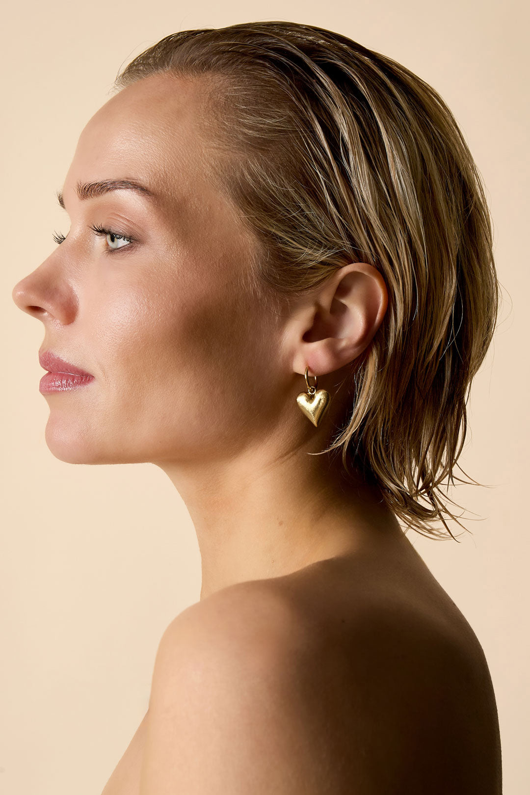 Oorbellen met hartjes, casual, dagelijks, eenvoudig, serie, damessieraden