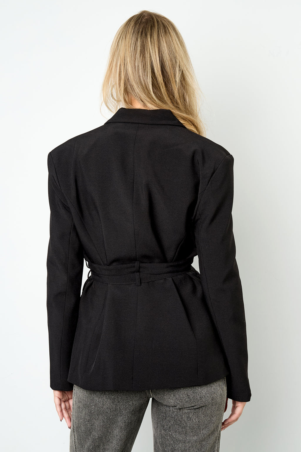 Woven Polyester Fiber Vrouwen Suit Set Elegant Solid Color Fall/Winter