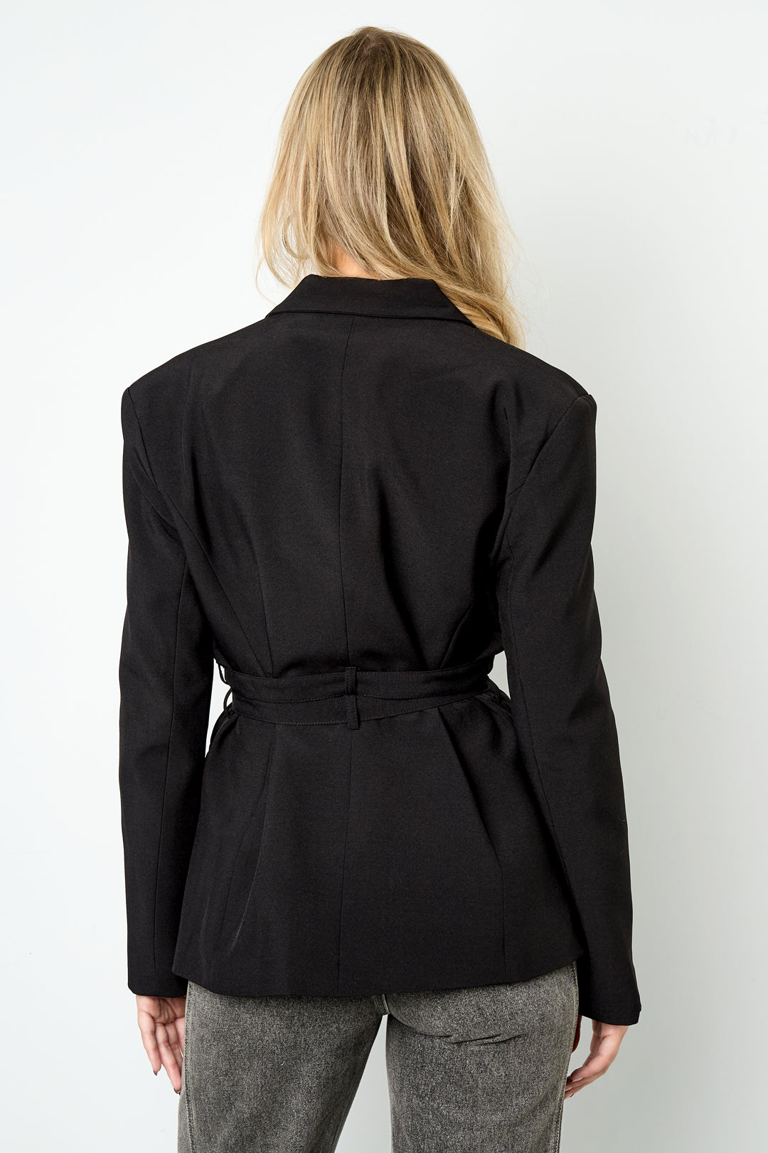 Woven Polyester Fiber Vrouwen Suit Set Elegant Solid Color Fall/Winter