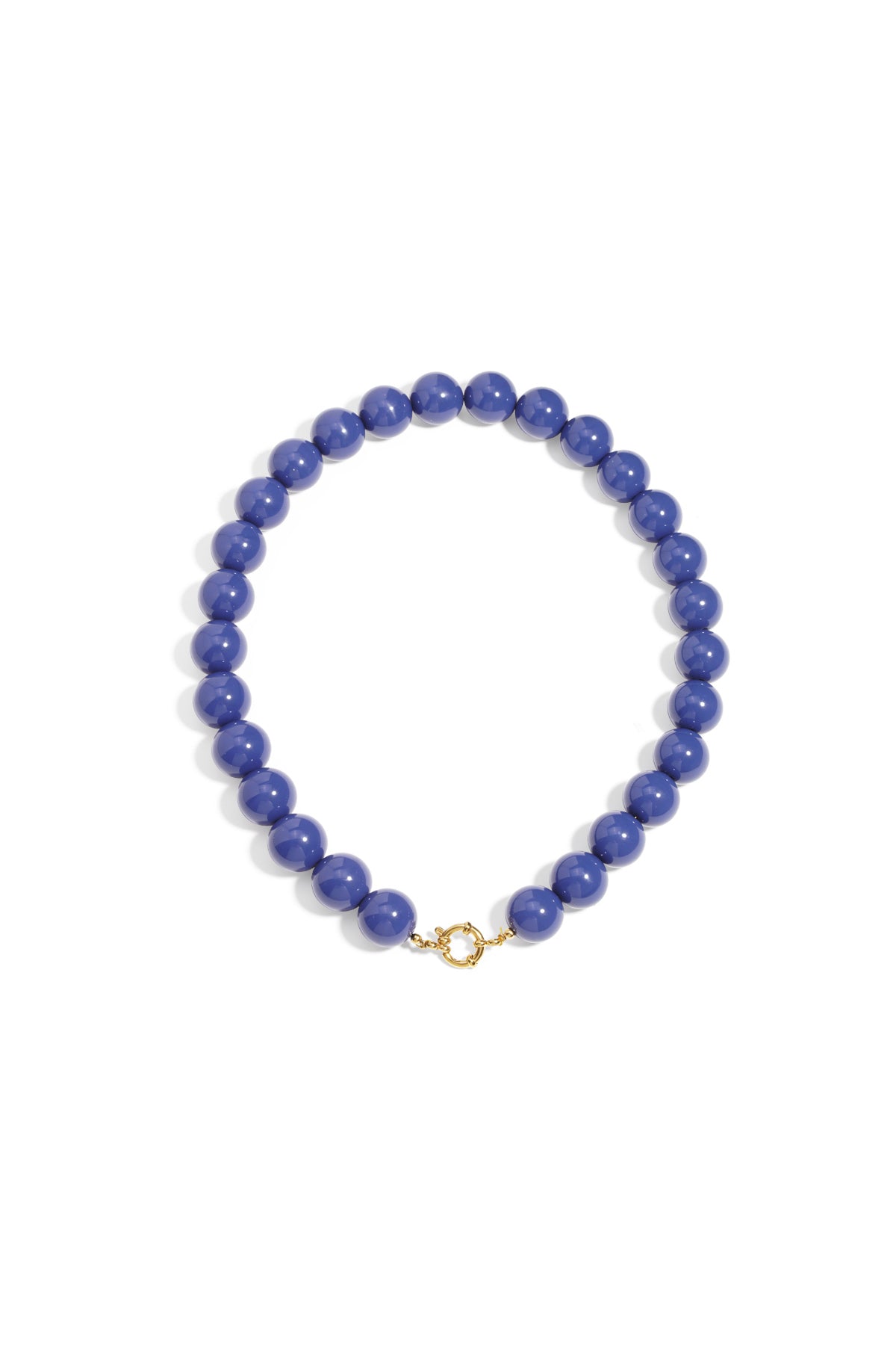 Hars kralen kettingen kralen casual dagelijks eenvoudig serie dames sieraden-15mm